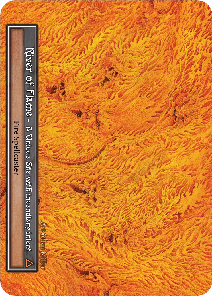 River of Flame (Foil) [Alpha] | Exor Games New Glasgow