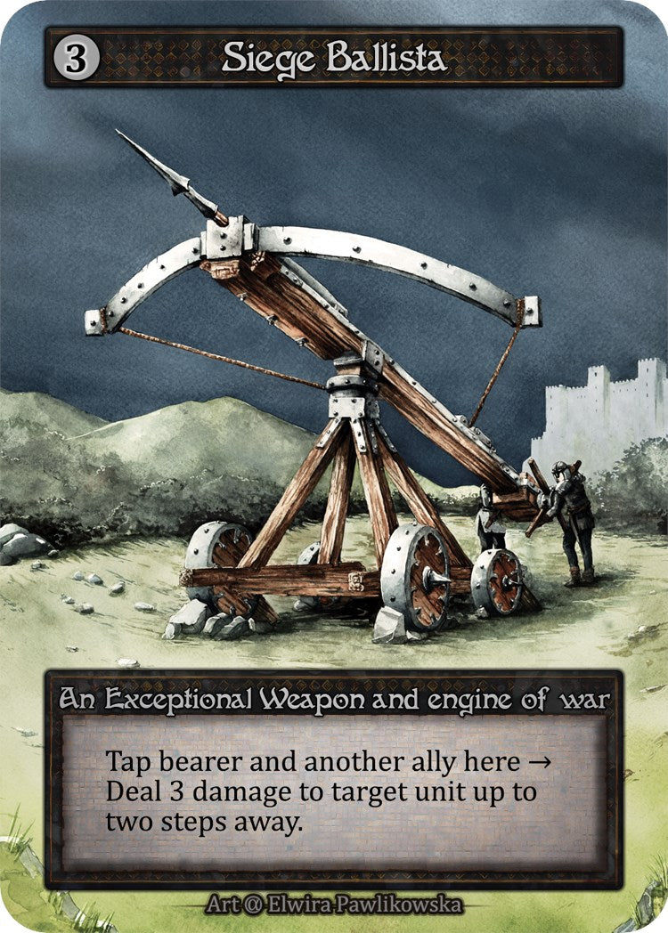 Siege Ballista (Preconstructed Deck) [Alpha] | Exor Games New Glasgow