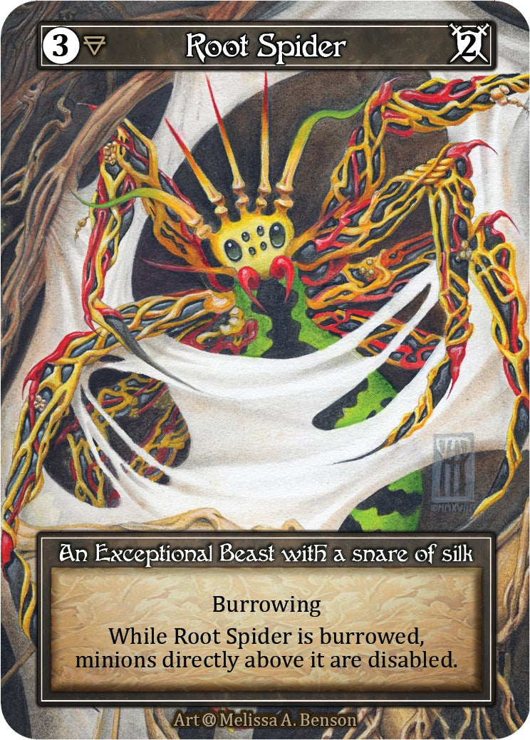 Root Spider (Foil) [Alpha] | Exor Games New Glasgow
