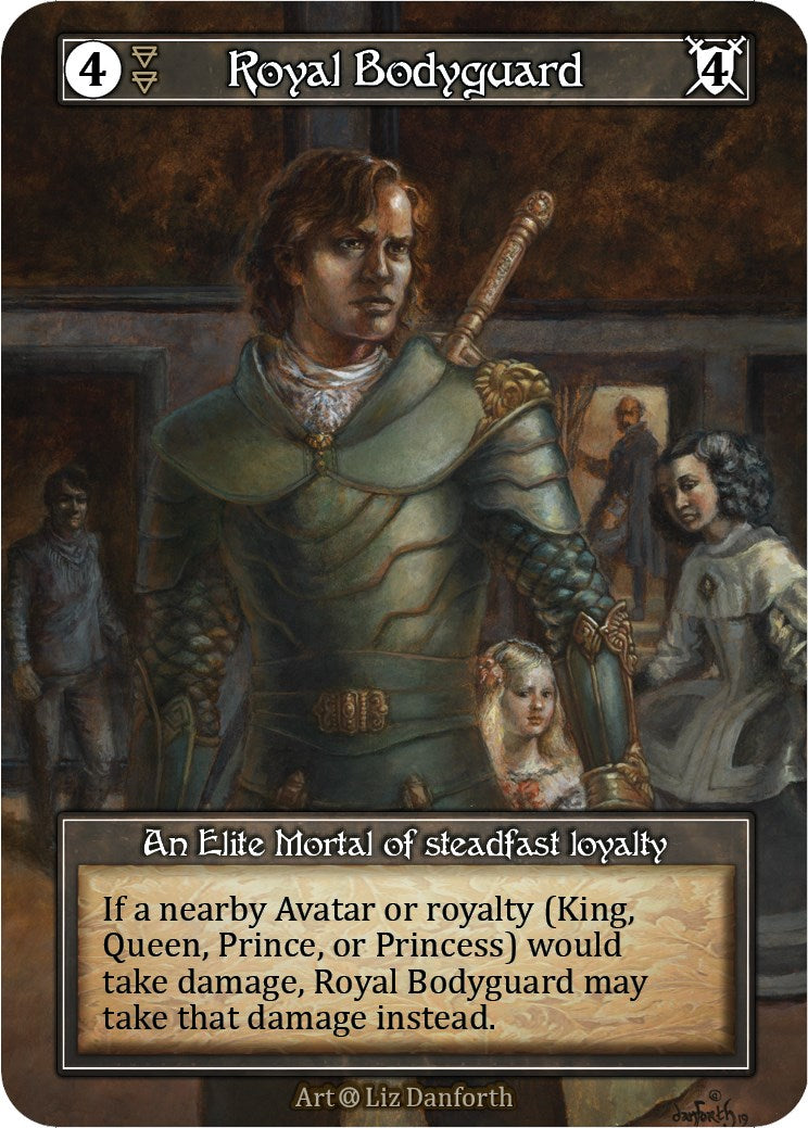 Royal Bodyguard (Foil) [Alpha] | Exor Games New Glasgow