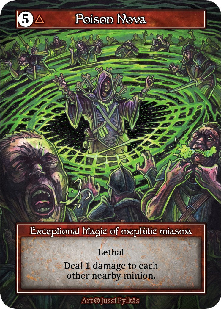 Poison Nova (Foil) [Alpha] | Exor Games New Glasgow