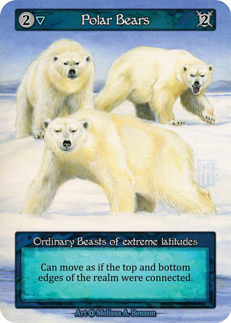 Polar Bears (Preconstructed Deck) [Alpha] | Exor Games New Glasgow