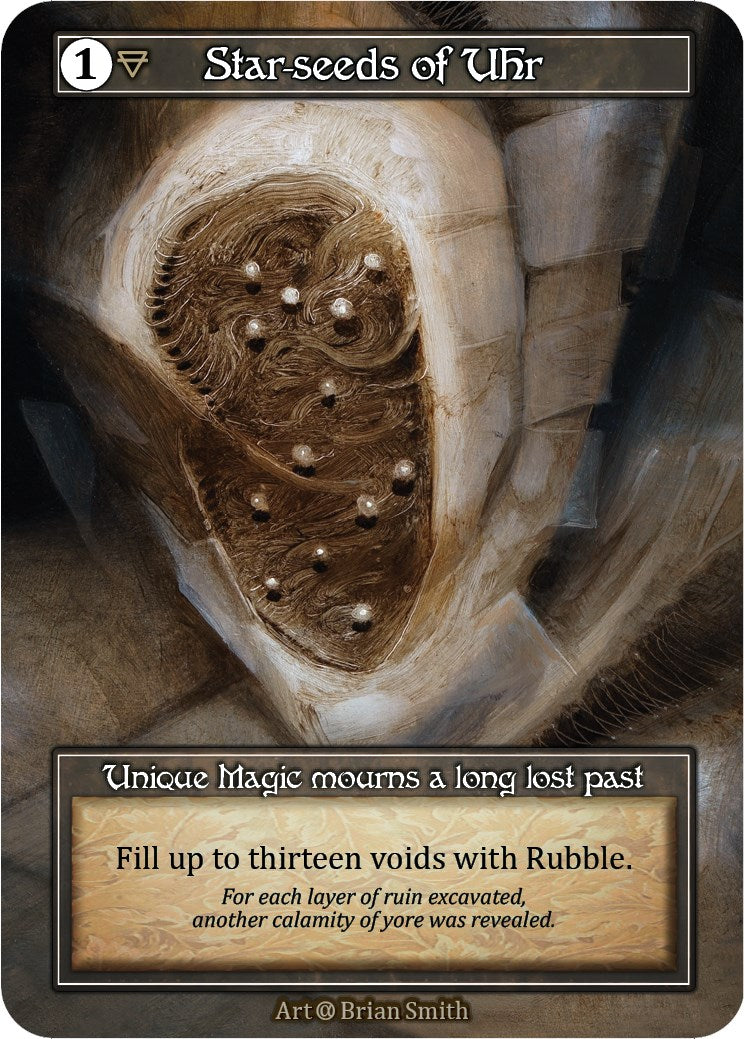 Star-seeds of Uhr (Foil) [Alpha] | Exor Games New Glasgow