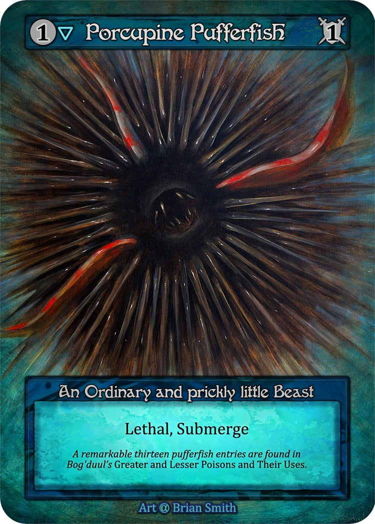 Porcupine Pufferfish [Alpha] | Exor Games New Glasgow