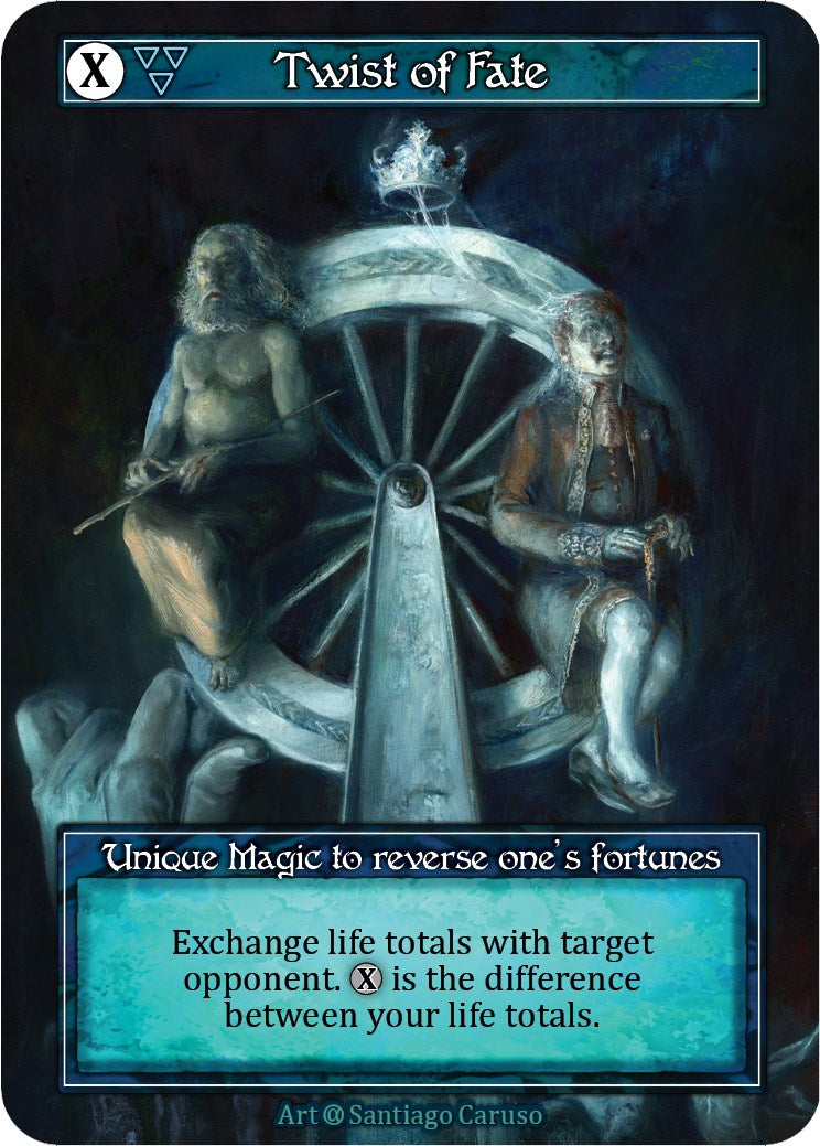 Twist of Fate (Foil) [Alpha] | Exor Games New Glasgow