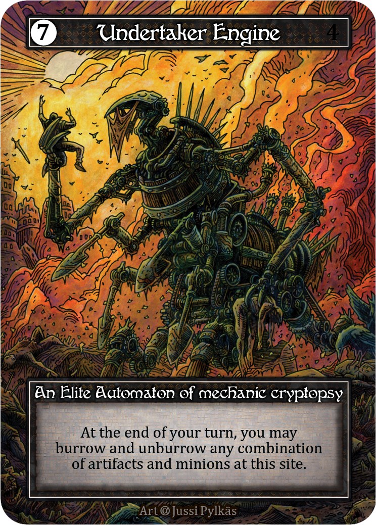 Undertaker Engine (Foil) [Alpha] | Exor Games New Glasgow