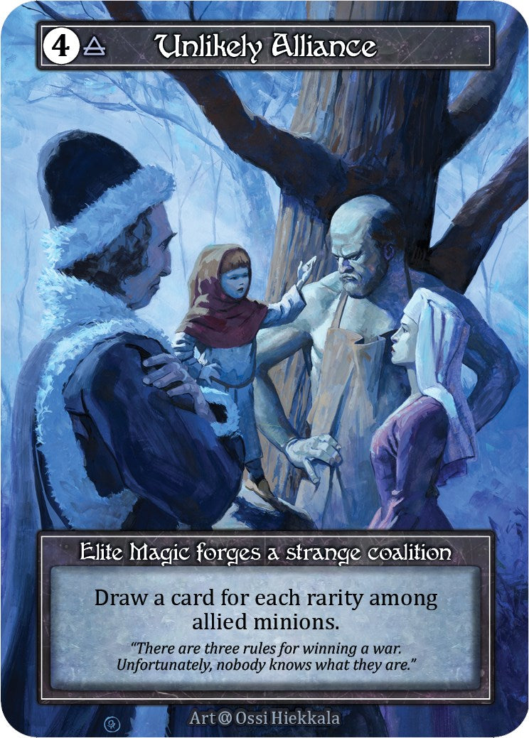 Unlikely Alliance (Foil) [Alpha] | Exor Games New Glasgow