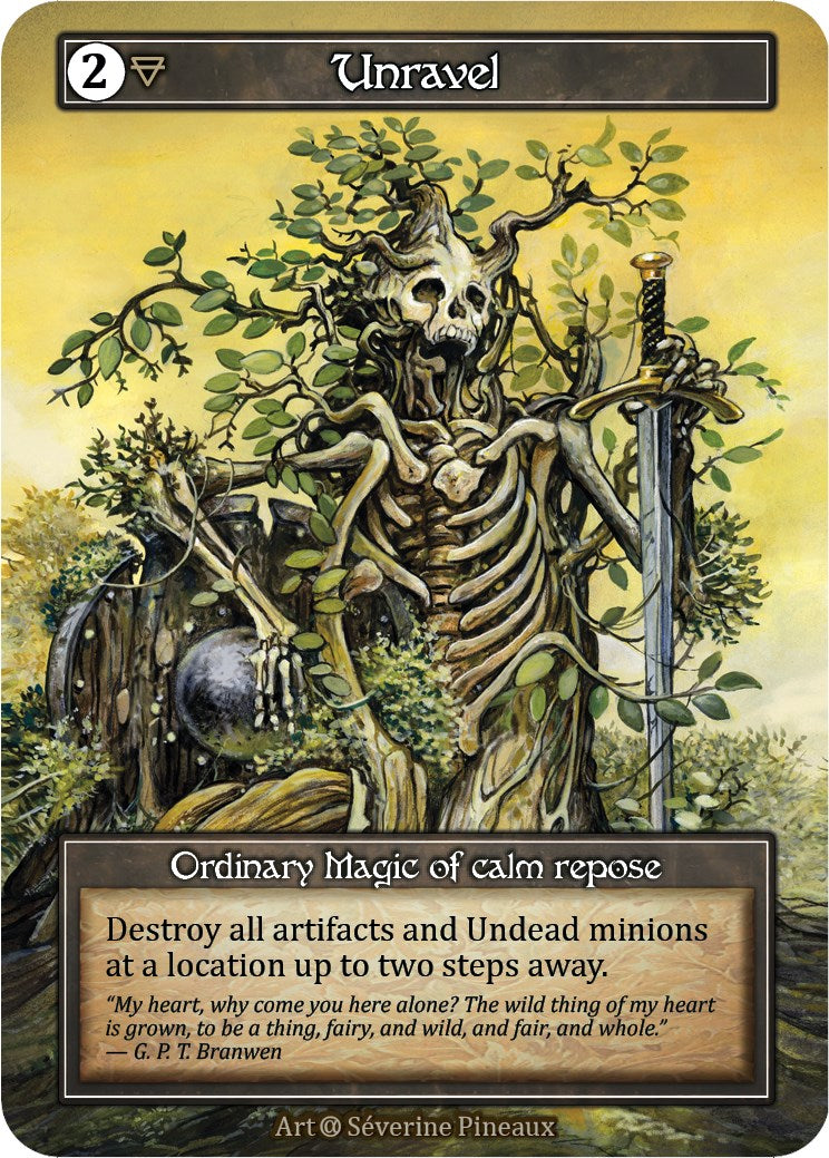 Unravel (Foil) [Alpha] | Exor Games New Glasgow