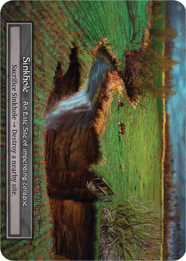 Sinkhole (Foil) [Alpha] | Exor Games New Glasgow