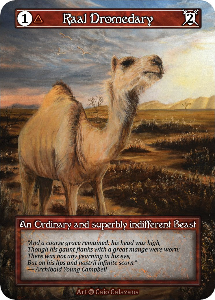 Raal Dromedary (Foil) [Alpha] | Exor Games New Glasgow