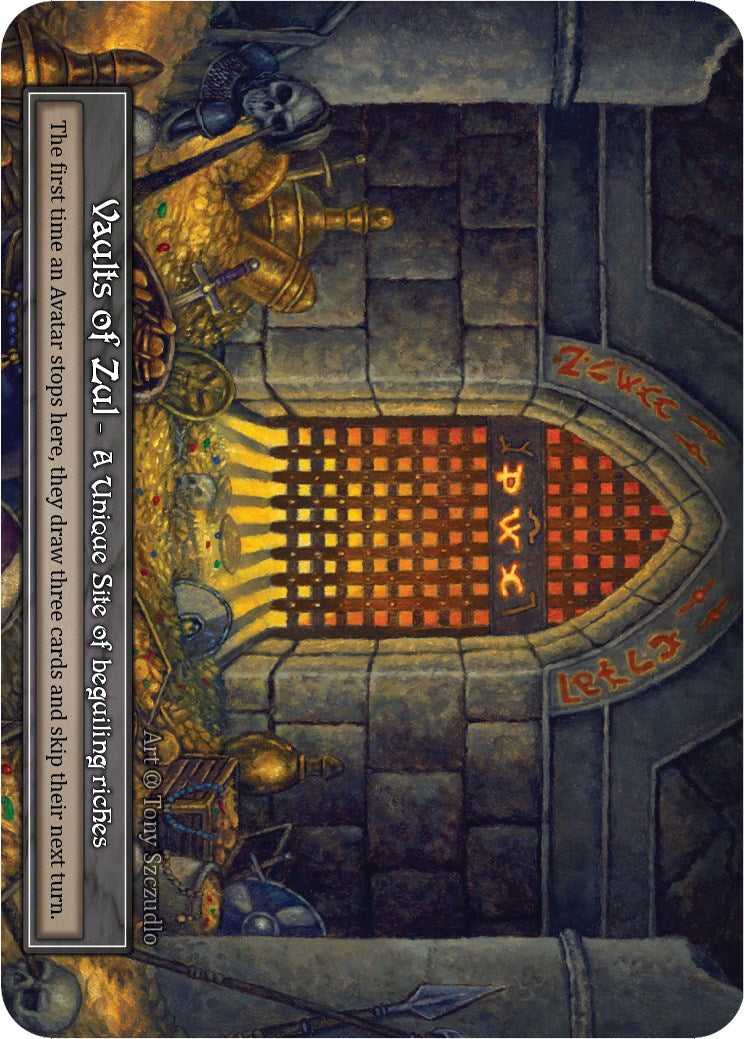 Vaults of Zul (Foil) [Alpha] | Exor Games New Glasgow