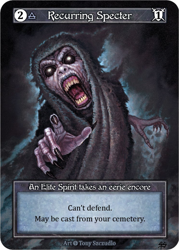 Recurring Specter (Foil) [Alpha] | Exor Games New Glasgow
