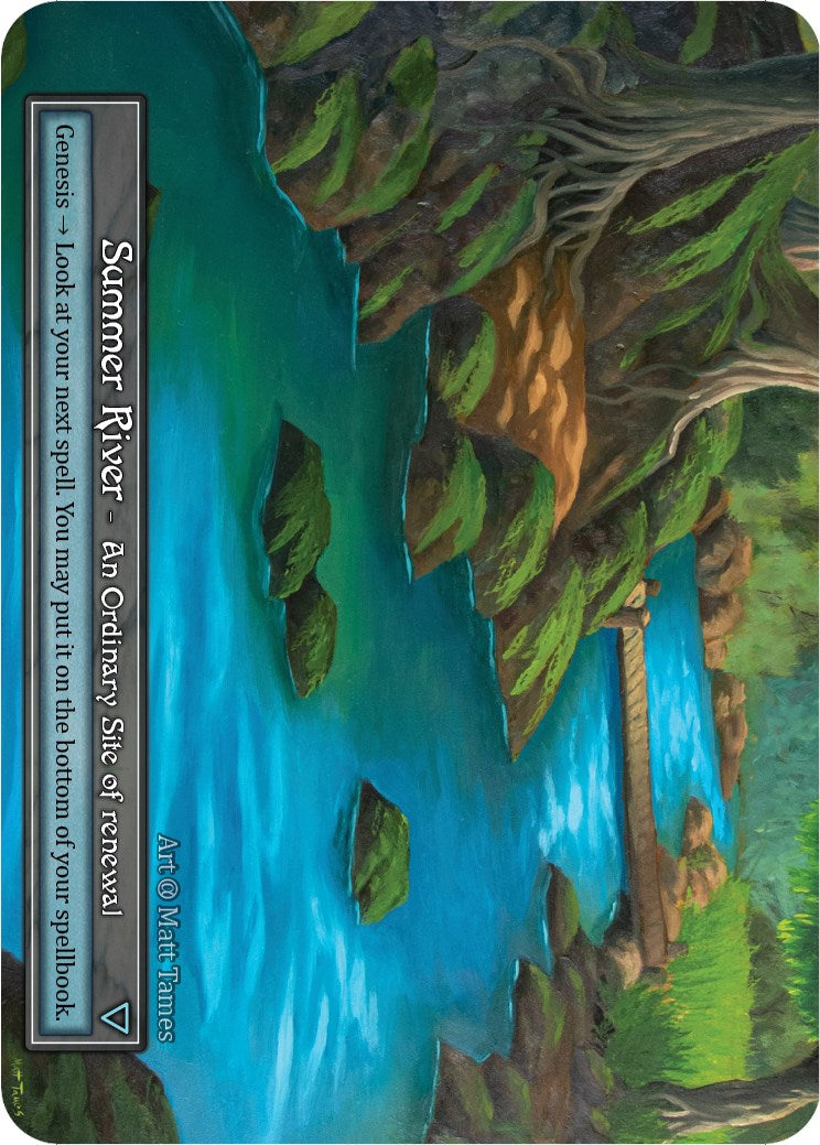 Summer River (Foil) [Alpha] | Exor Games New Glasgow