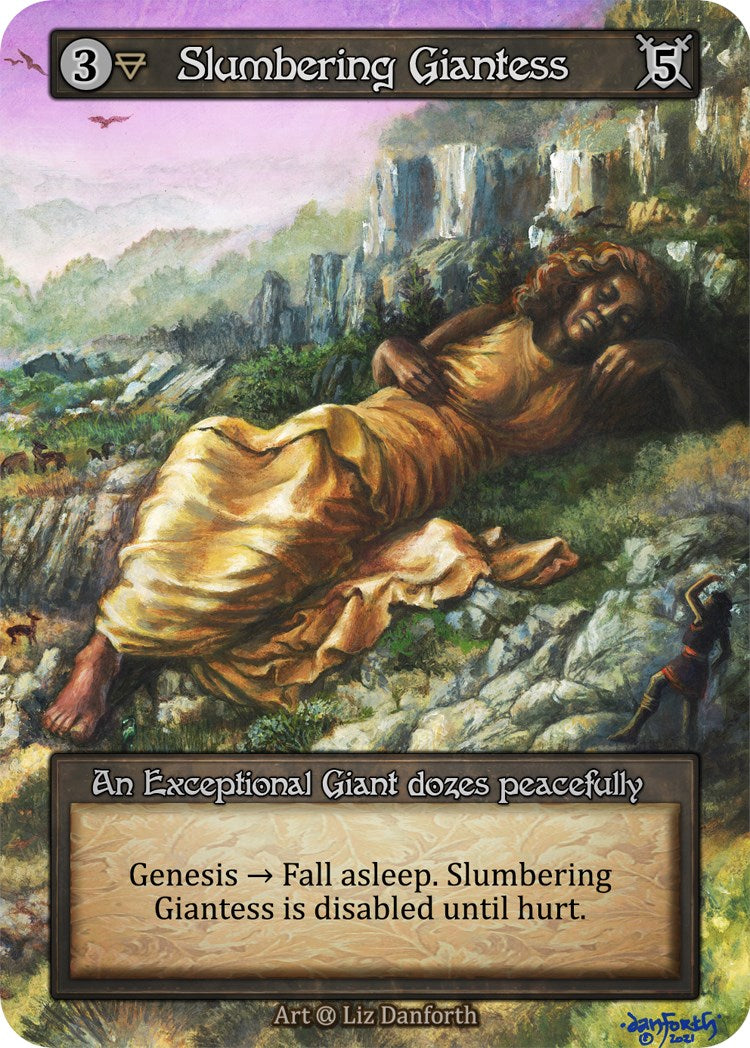 Slumbering Giantess [Alpha] | Exor Games New Glasgow