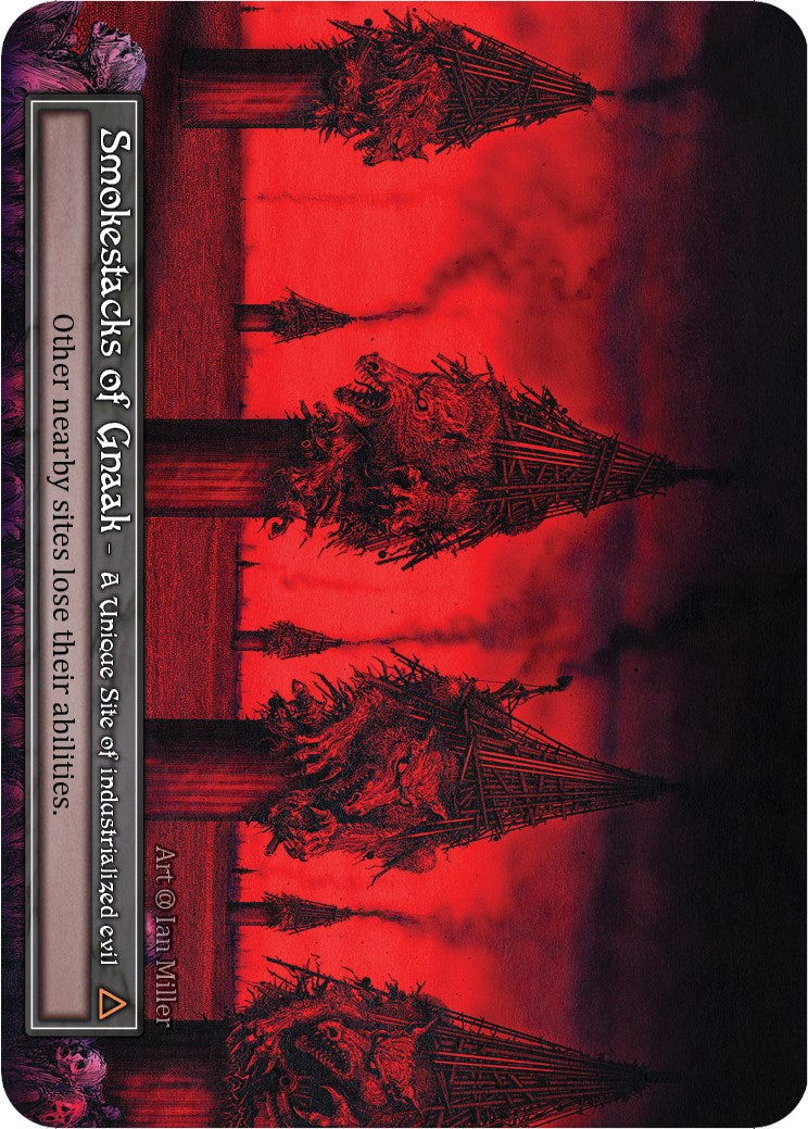Smokestacks of Gnaak (Foil) [Alpha] | Exor Games New Glasgow