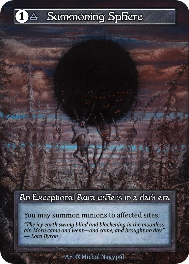 Summoning Sphere (Foil) [Alpha] | Exor Games New Glasgow