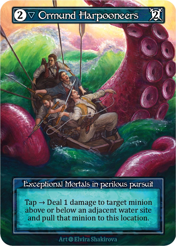 Ormund Harpooneers (Foil) [Alpha] | Exor Games New Glasgow