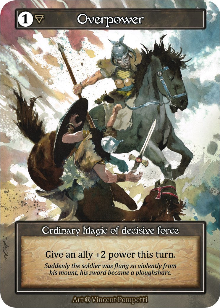 Overpower (Foil) [Alpha] | Exor Games New Glasgow