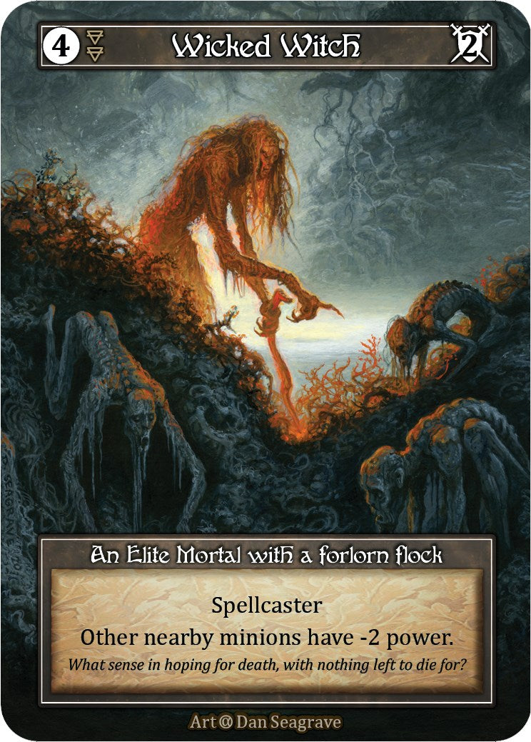 Wicked Witch (Foil) [Alpha] | Exor Games New Glasgow