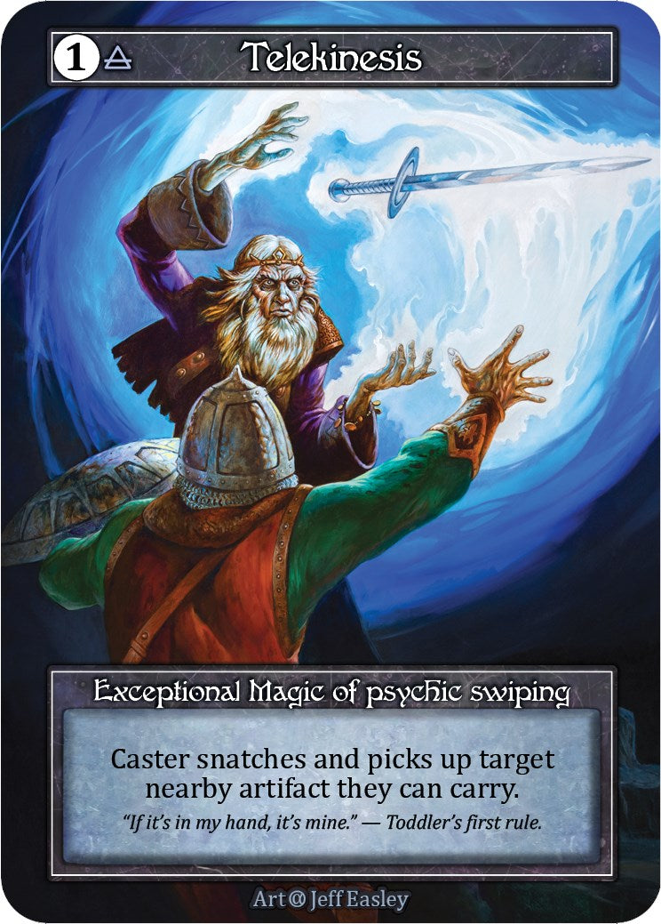 Telekinesis (Foil) [Alpha] | Exor Games New Glasgow