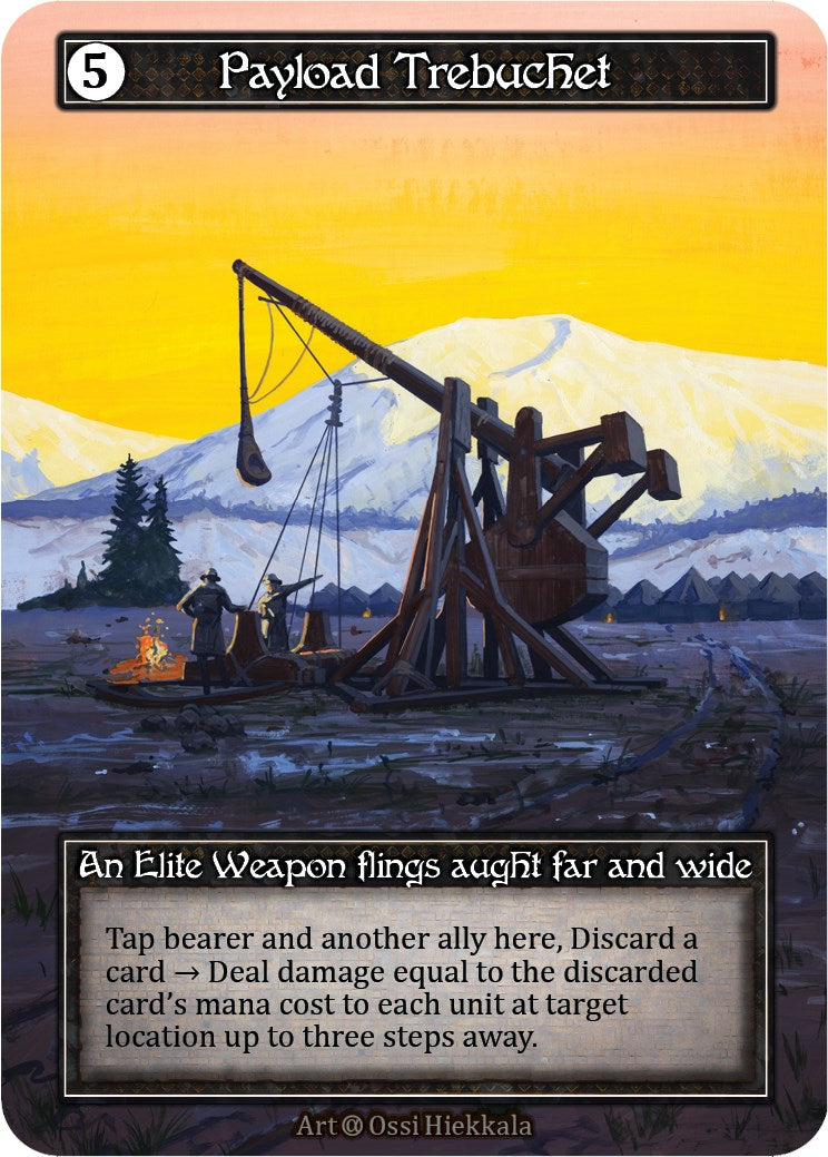 Payload Trebuchet (Foil) [Alpha] | Exor Games New Glasgow
