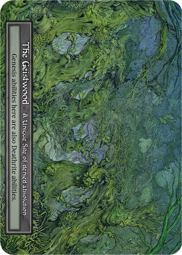 The Geistwood (Foil) [Alpha] | Exor Games New Glasgow