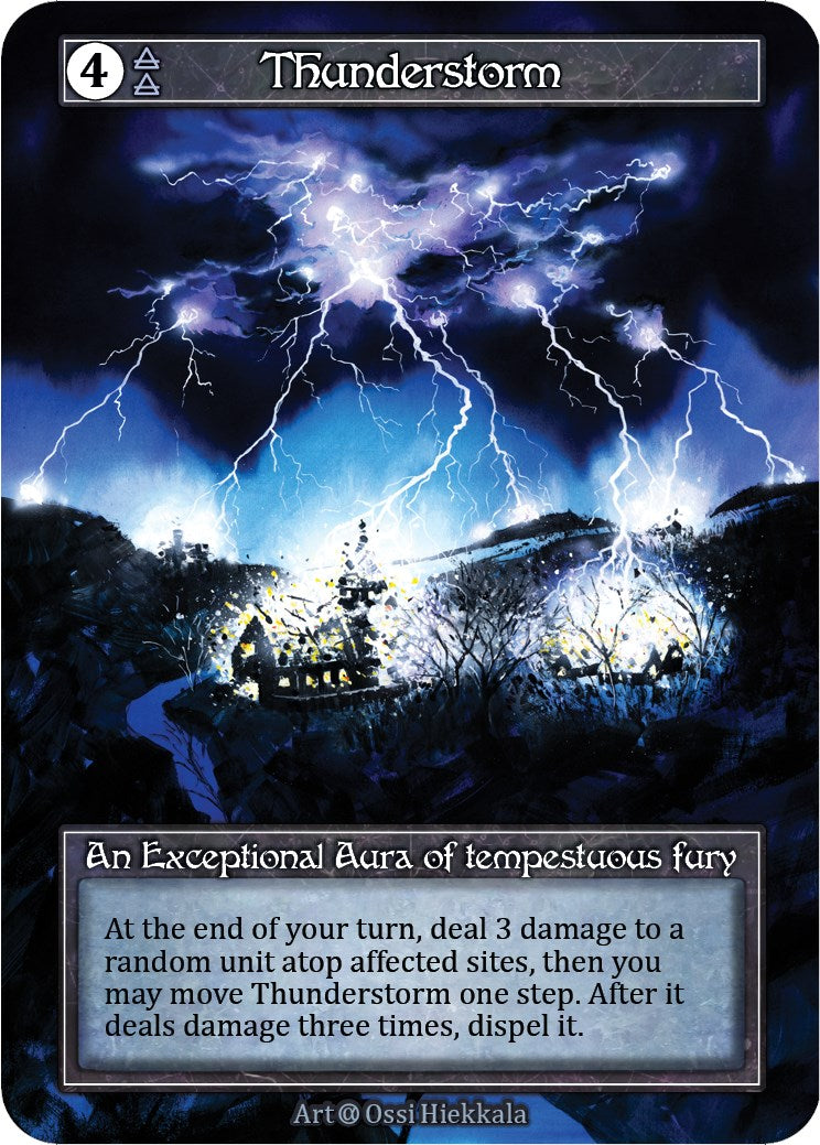 Thunderstorm (Foil) [Alpha] | Exor Games New Glasgow