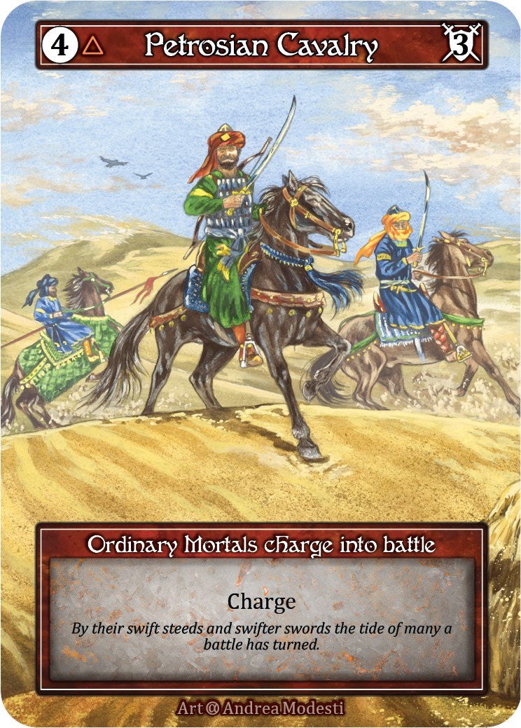 Petrosian Cavalry (Foil) [Alpha] | Exor Games New Glasgow
