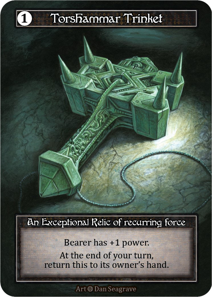 Torshammar Trinket (Foil) [Alpha] | Exor Games New Glasgow