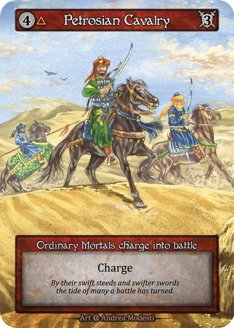Petrosian Cavalry (Preconstructed Deck) [Alpha] | Exor Games New Glasgow