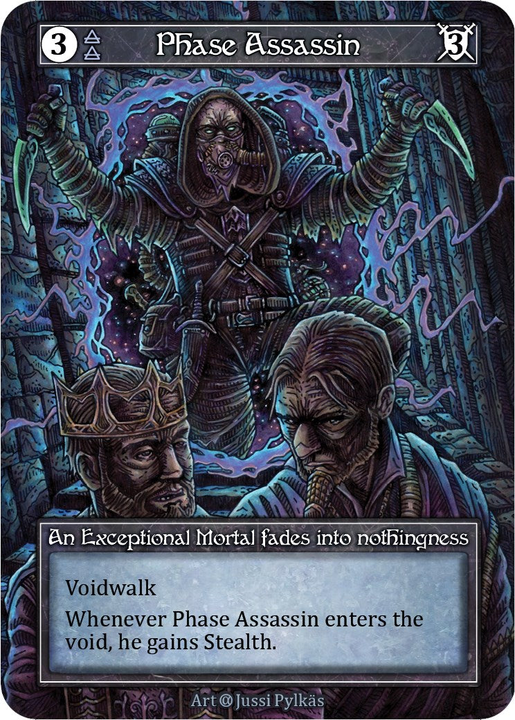Phase Assassin (Foil) [Alpha] | Exor Games New Glasgow