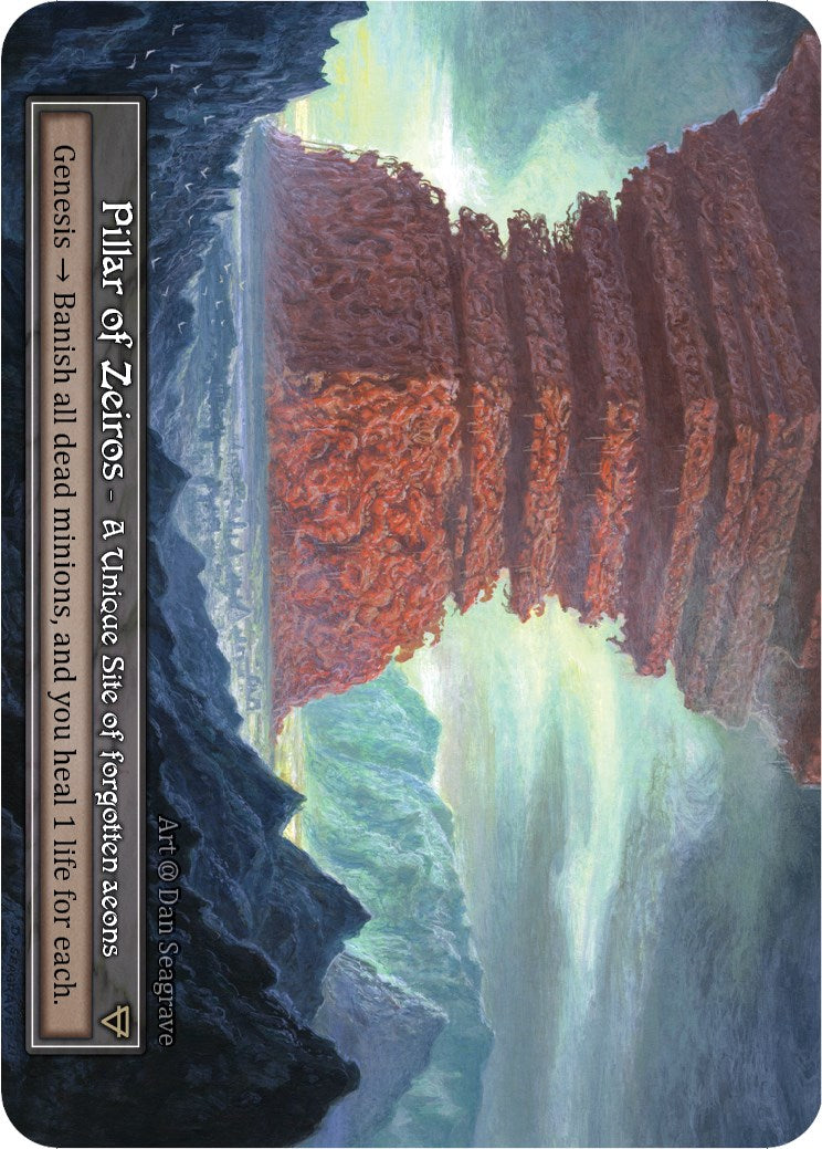 Pillar of Zeiros (Foil) [Alpha] | Exor Games New Glasgow