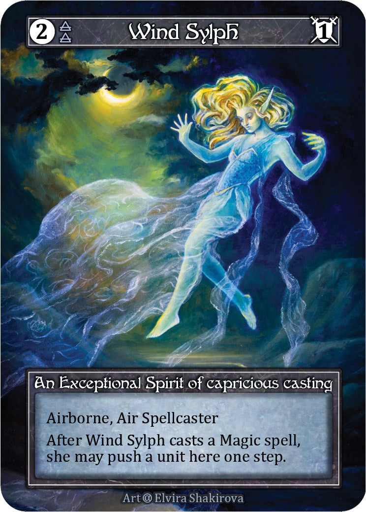 Wind Sylph (Foil) [Alpha] | Exor Games New Glasgow