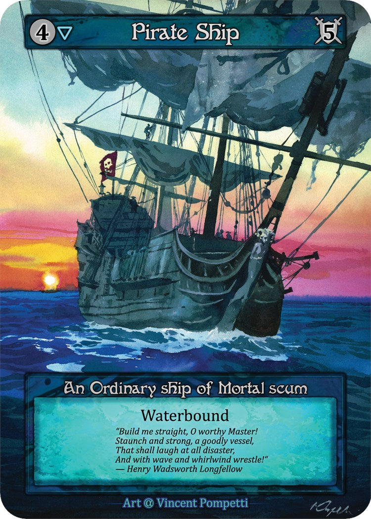 Pirate Ship (Preconstructed Deck) [Alpha] | Exor Games New Glasgow