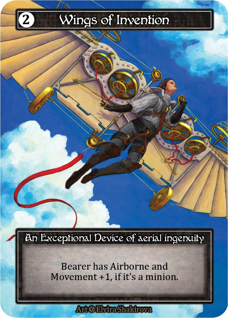Wings of Invention (Foil) [Alpha] | Exor Games New Glasgow