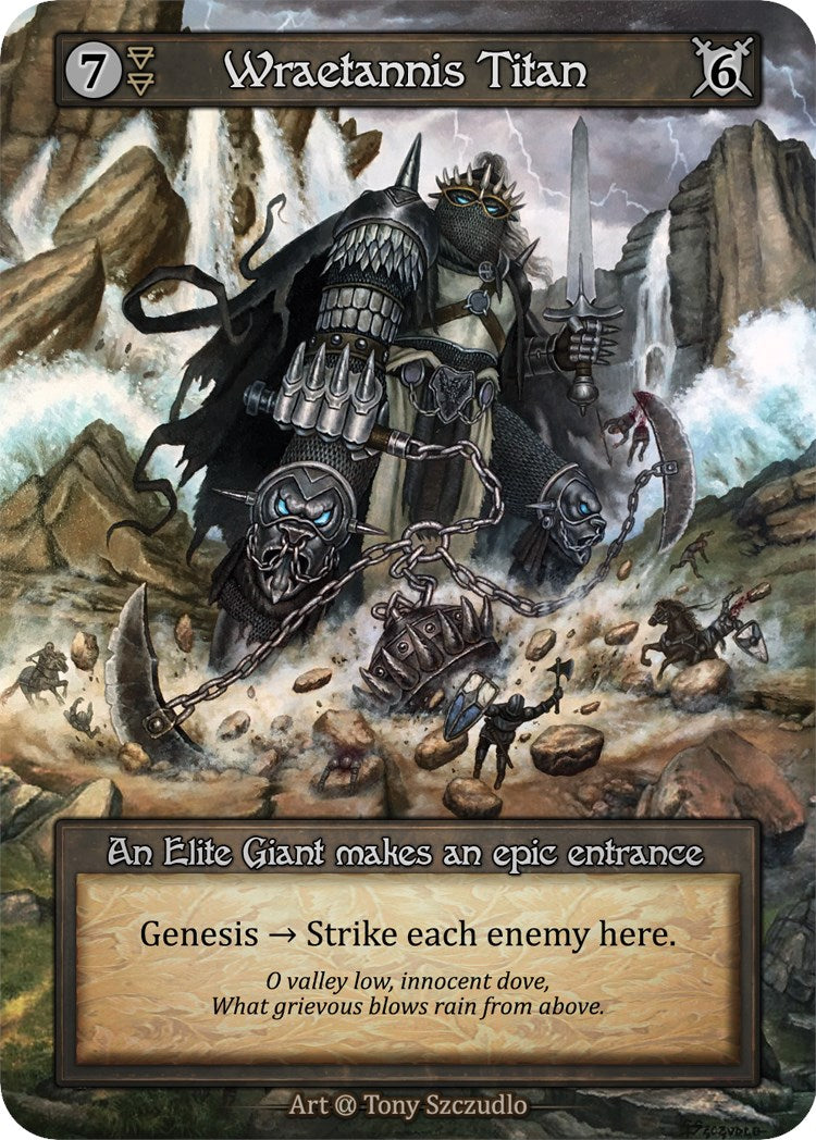 Wraetannis Titan (Preconstructed Deck) [Alpha] | Exor Games New Glasgow