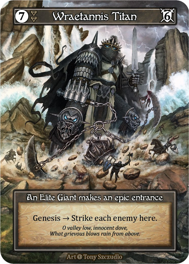 Wraetannis Titan (Foil) [Alpha] | Exor Games New Glasgow