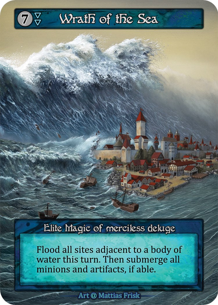Wrath of the Sea (Preconstructed Deck) [Alpha] | Exor Games New Glasgow