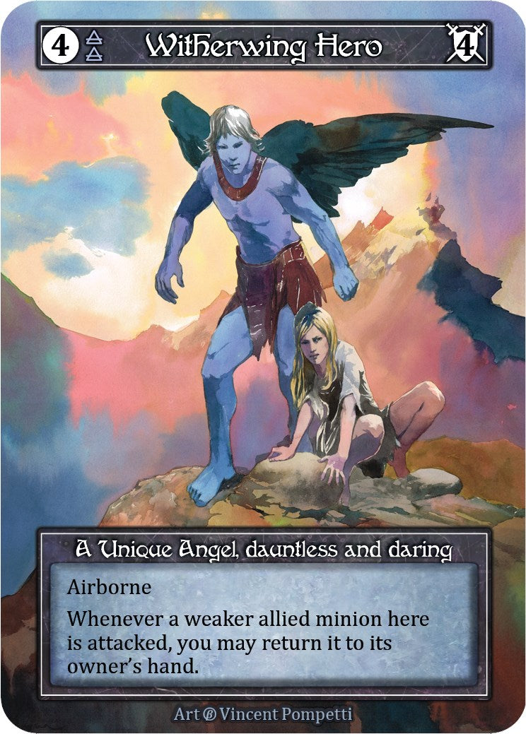 Witherwing Hero (Foil) [Beta] | Exor Games New Glasgow