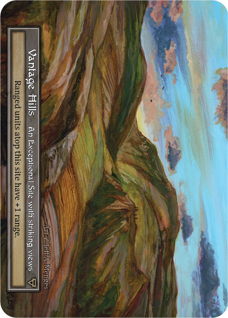 Vantage Hills (Foil) [Beta] | Exor Games New Glasgow