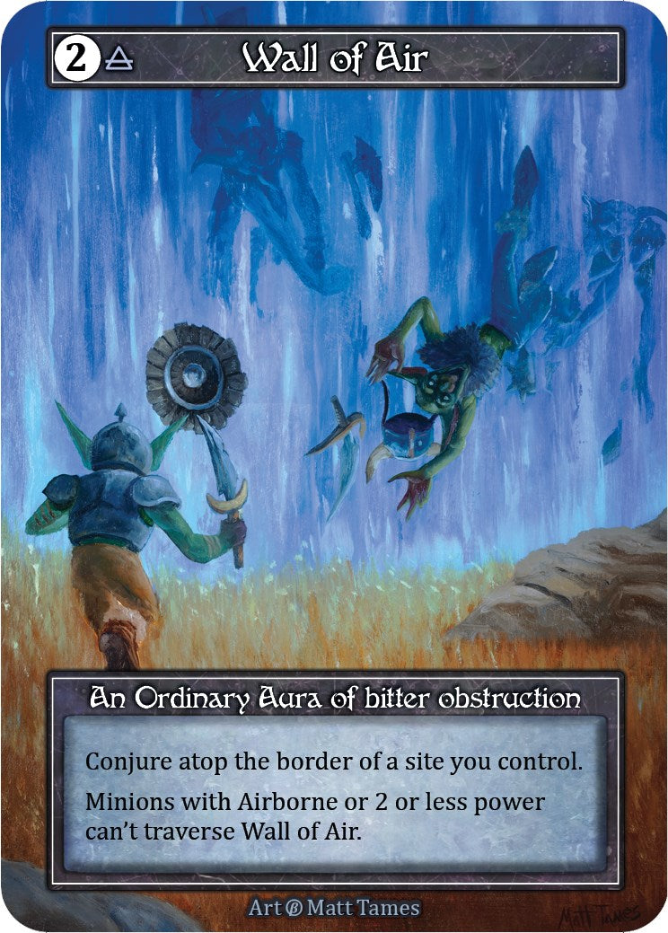 Wall of Air (Foil) [Beta] | Exor Games New Glasgow