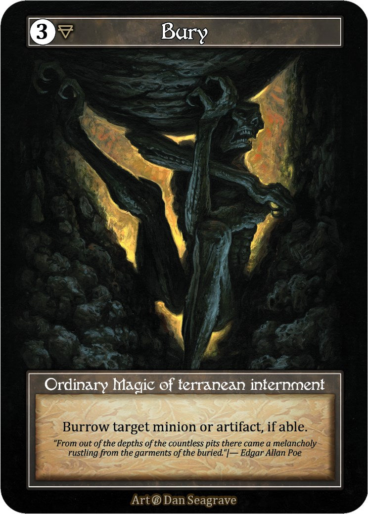 Bury (Foil) [Beta] | Exor Games New Glasgow