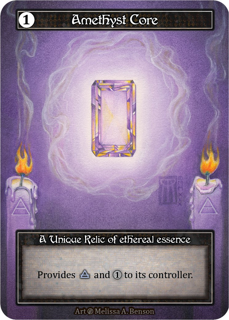 Amethyst Core (Foil) [Beta] | Exor Games New Glasgow