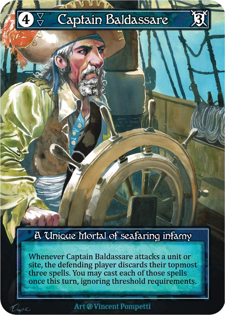 Captain Baldassare (Foil) [Beta] | Exor Games New Glasgow