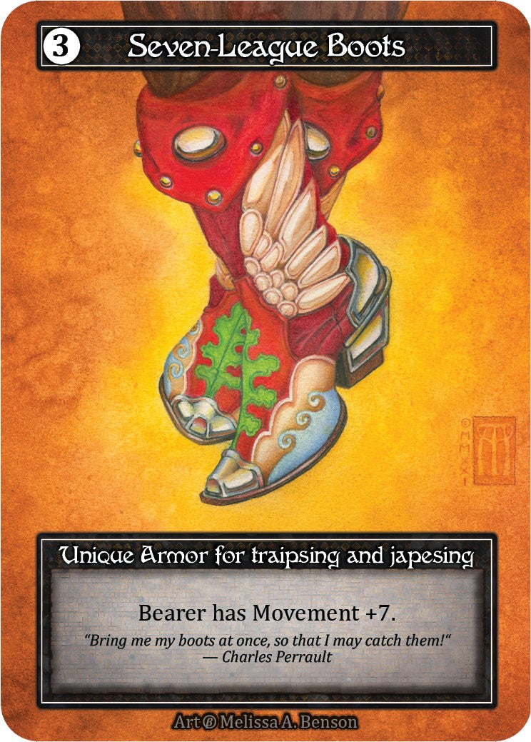 Seven-League Boots (Foil) [Beta] | Exor Games New Glasgow