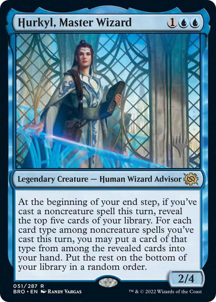 Hurkyl, Master Wizard (Promo Pack) [The Brothers' War Promos] | Exor Games New Glasgow