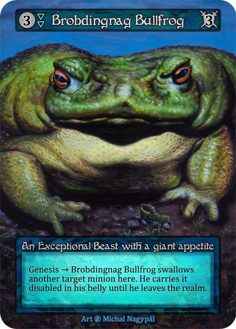 Brobdingnag Bullfrog [Beta] | Exor Games New Glasgow