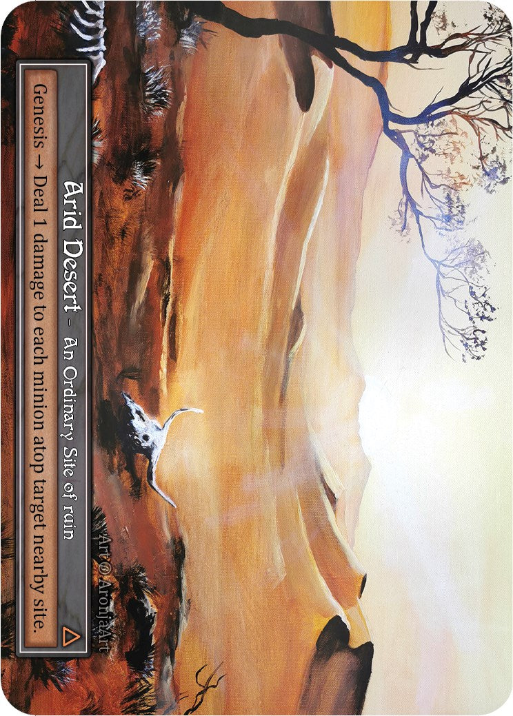 Arid Desert (Foil) [Beta] | Exor Games New Glasgow