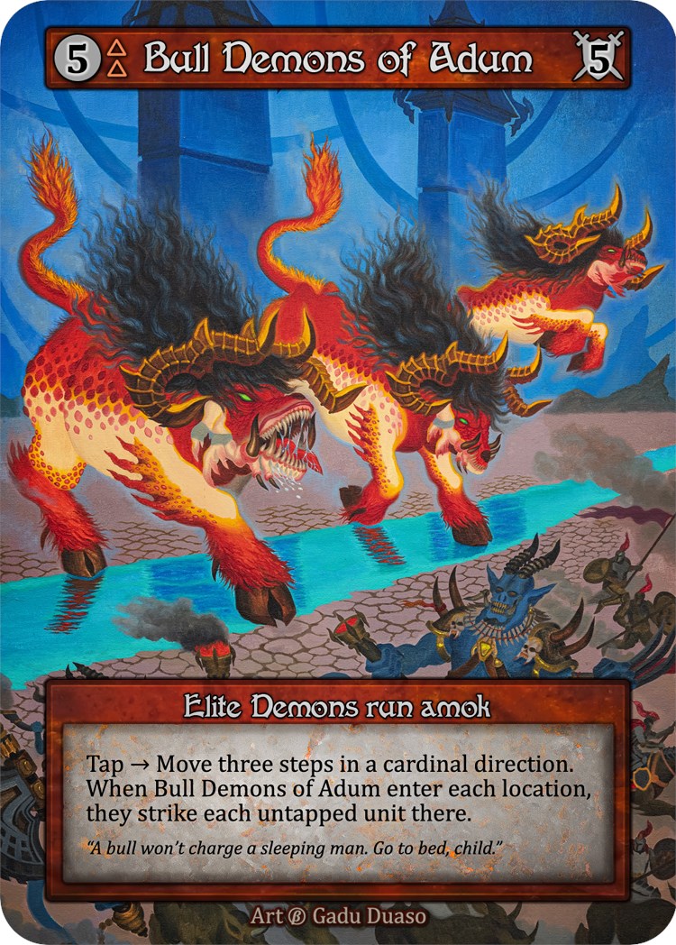 Bull Demons of Adum [Beta] | Exor Games New Glasgow