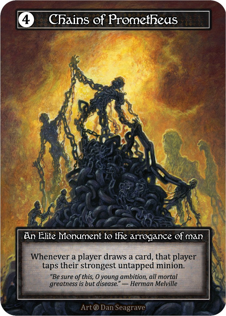 Chains of Prometheus (Foil) [Beta] | Exor Games New Glasgow